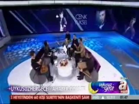 Cenk Yüksel - A Haber Uykusuz her gece programı