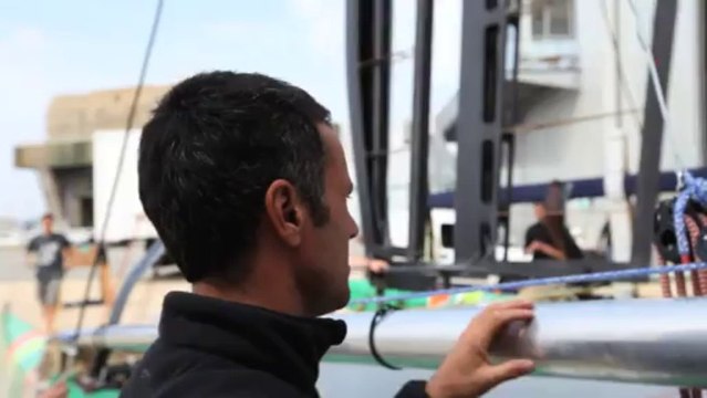 Franck Cammas présente Groupama C