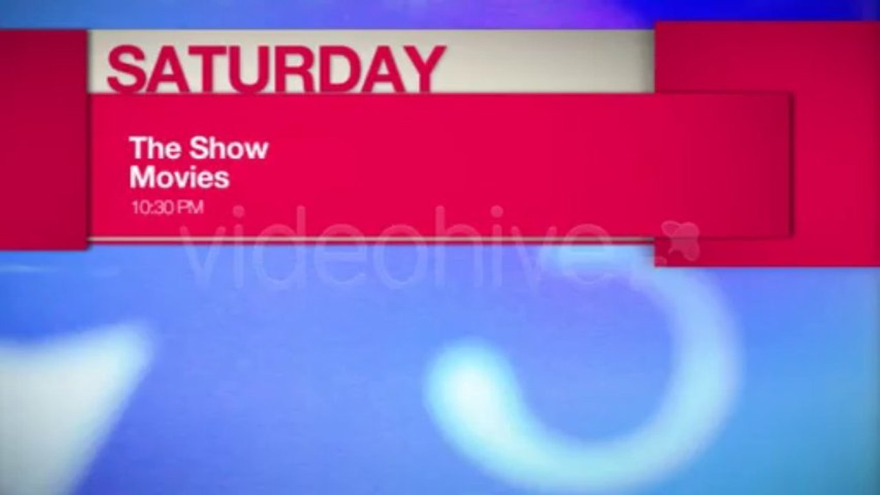 Broadcast TV Graphic Pack - After Effects Template