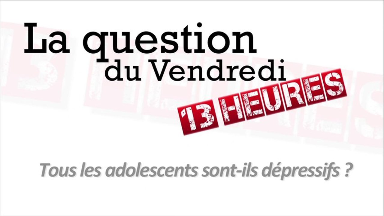 Les adolescents sont-ils tous dépressifs ?