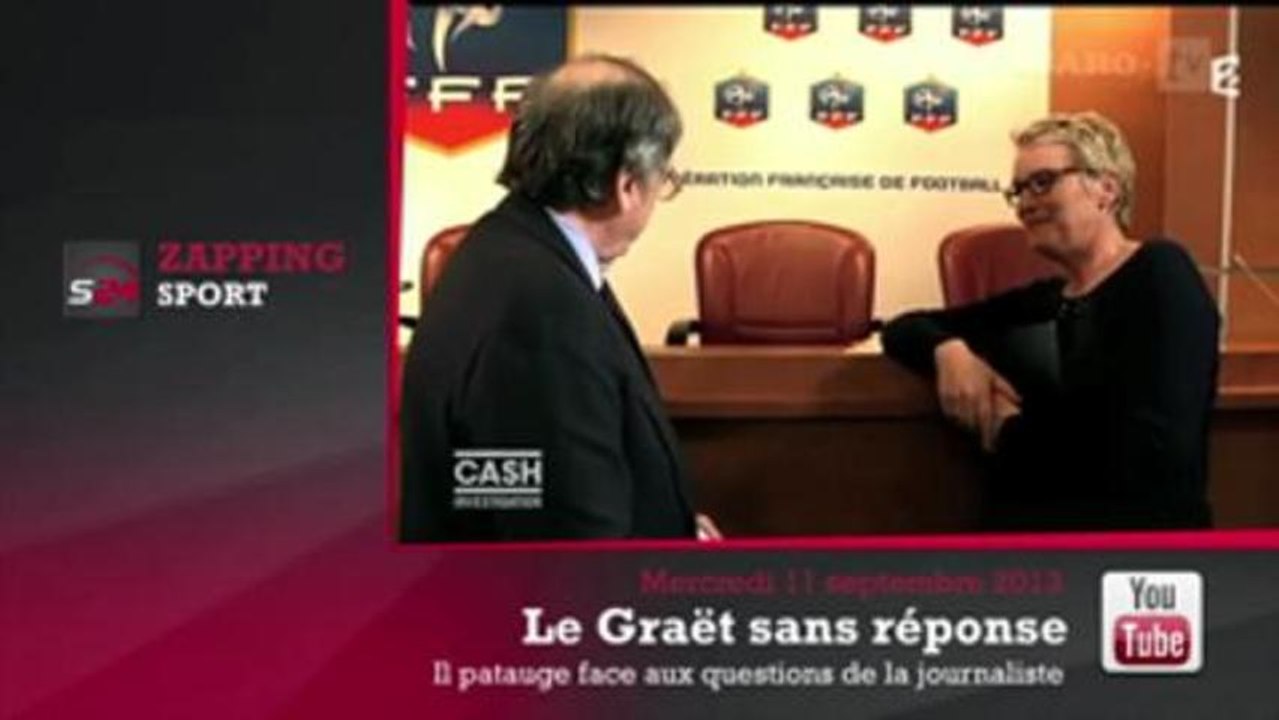 Zap'Sport: Le Graët bousculé, Manaudou regrette Lucas