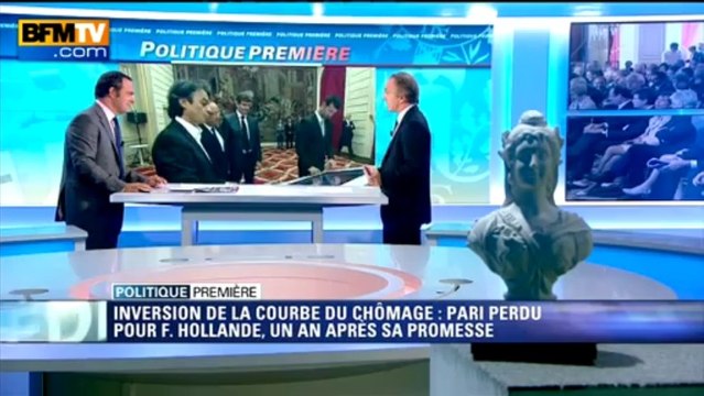 Politique Première: inversion de la courbe du chômage, pari perdu pour Hollande - 13/09