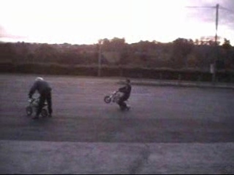 montage pocket bike dirt