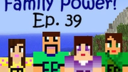 Minecraft Family Ep. 39 Party at the Jungle! Family Power :D