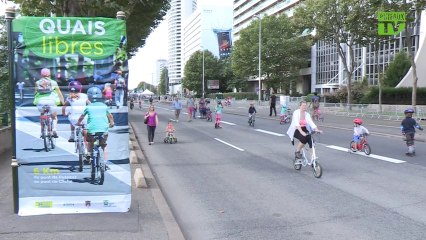 Vidéo Puteaux: Opération quais libres