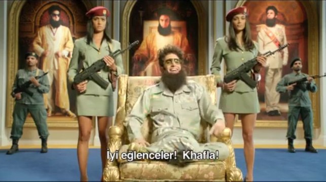 DİKTATÖR'ün Facebook Resmi Türkçe Fan Sayfası Karşılaması