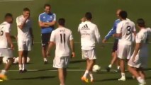 Gareth Bale inflige un petit pont à Cristiano Ronaldo