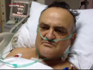 İşte yoğun bakımdaki Ergin Saygun'un ilk görüntüsü