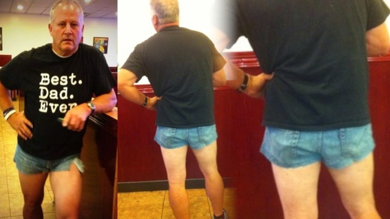 Dad Creates Custom 'Slutty Shorts'