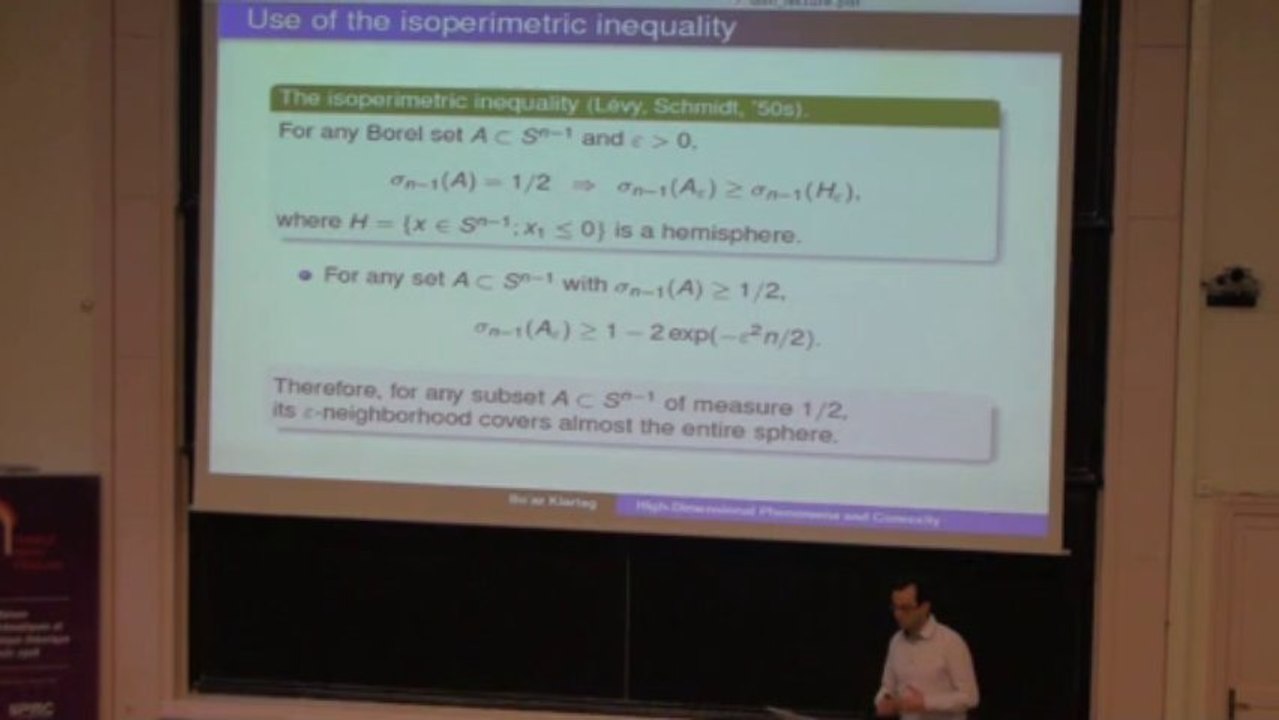 High-Dimensional Phenomena and Convexity_Boaz Klartag