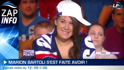Zap : Bartoli reçoit un maillot du PSG !