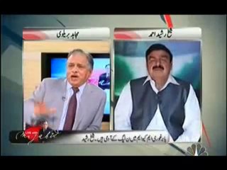 Live with Mujahid (Sheikh Rasheed Exclsive) - 13th September 2013 - CNBC Pakistan
