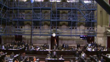 Sesión sobre reapertura del canje de deuda