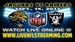 Watch Jacksonville Jaguars vs Oakland Raiders Live Online Stream September 15, 2013