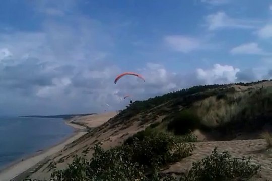 Parapente à la dune du Pyla