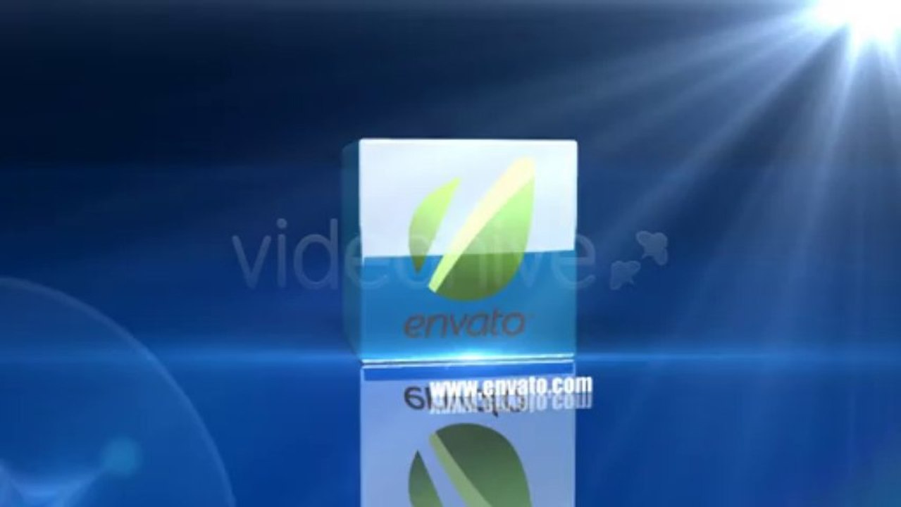 3D Cube Logo Intro - After Effects Template