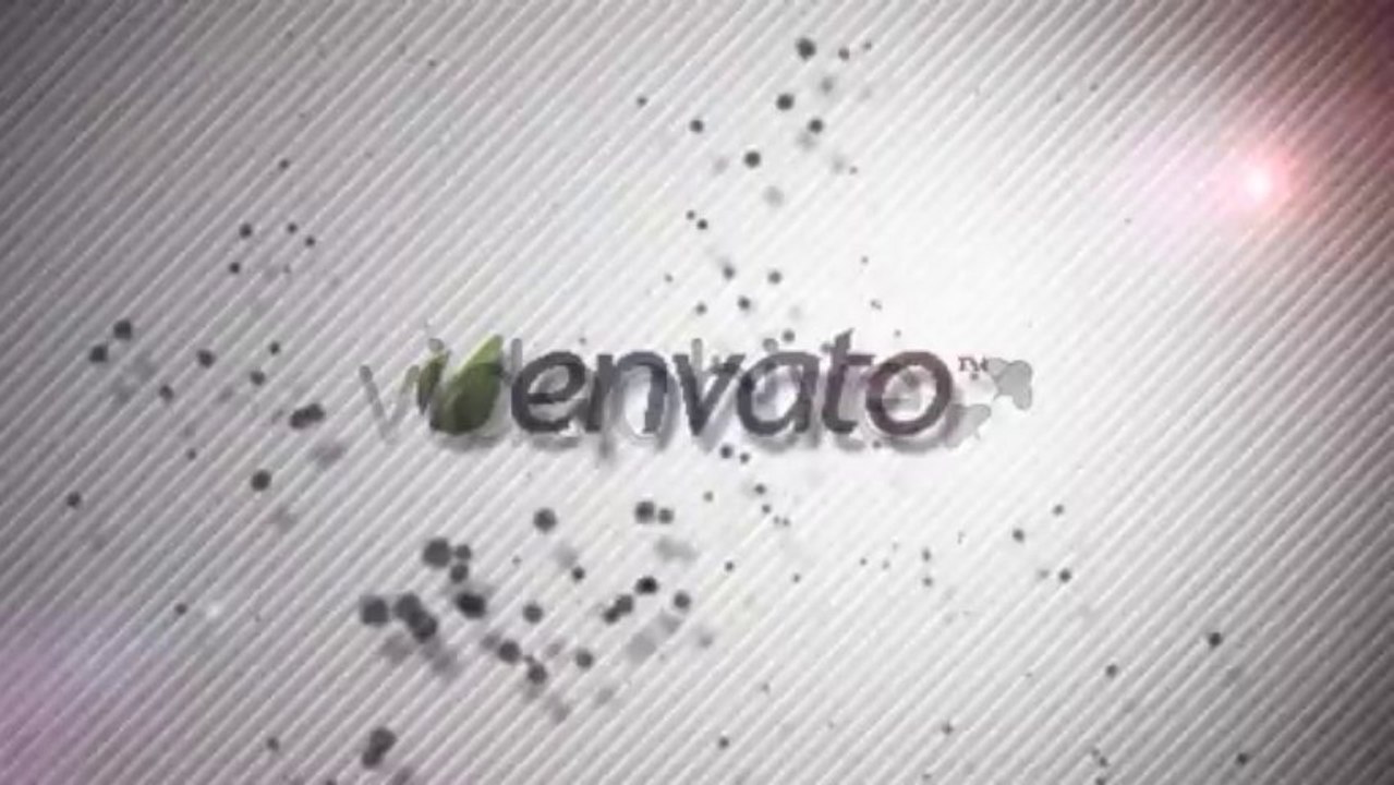 DustForm Logo String - After Effects Template