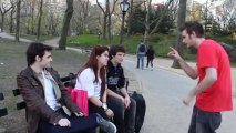 Performing Magic In Central Park New York City :: Magic In New York City :: Levi Sparkx In NYC