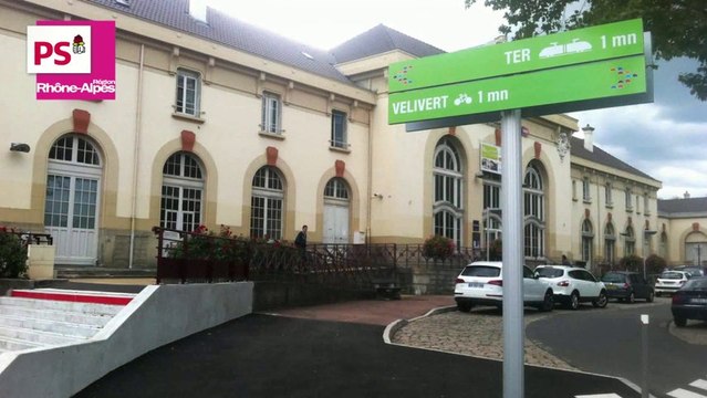 Inauguration du pôle d'échanges multimodal de St-Chamond - Otman El HARTI