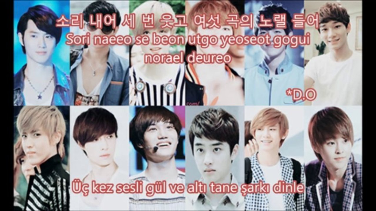 EXO-365 [Turkish sub+Hangul+Romanization]