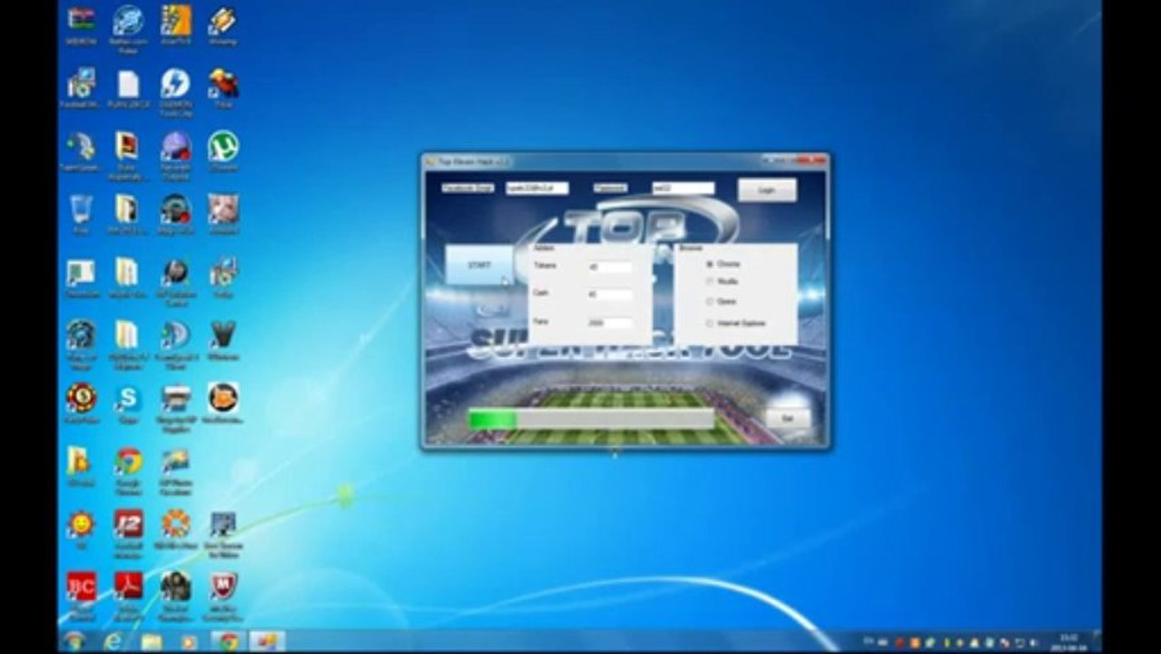 Latest Top Eleven Football Hack v2.2 100 % WORKING LOOK