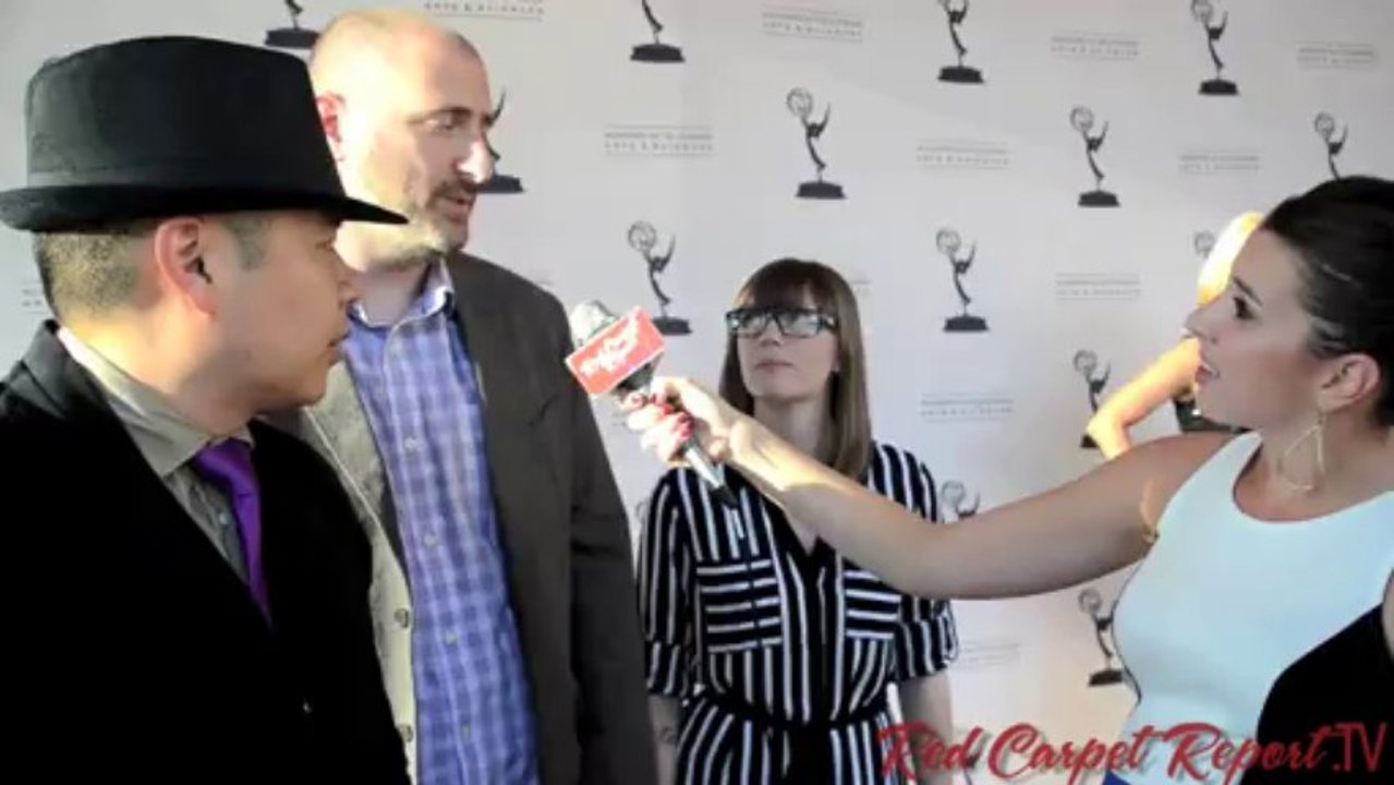 Writers of @TheLBDOfficial at the 65th Primetime Emmys Interactive Media Nominees Reception #Emmys