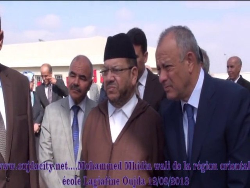 محمد مهيدية والي الجهة الشرقية يعطي انطلاقة الموسم الدراسي  بمدرسة الكياطين نيابة وجدة انكاد