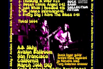 A.B.Skhy"St.J.Infirmary"1969 Live Avalon Ballroom US Psych Blues Rock