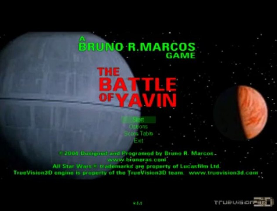 STAR WARS - The Battle Of Yavin