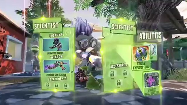 Plants Vs Zombies Garden Warfare - Les classes de zombies