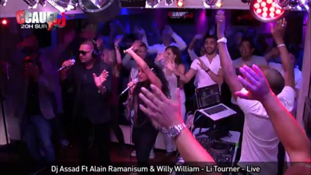 Dj Assad Ft Alain Ramanisum & Willy William - Li Tourner - Live - C'Cauet sur NRJ