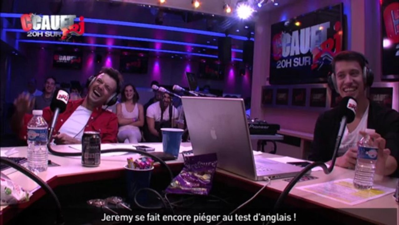 Jeremy se fait encore piéger au test d'anglais ! - C'Cauet sur NRJ