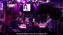 Maude des Anges crache sur le visage de Jeff - C'Cauet sur NRJ