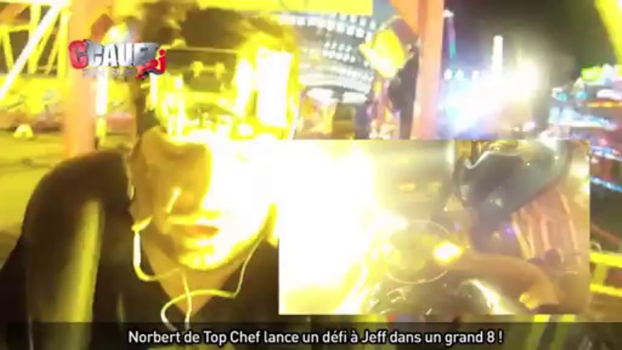 Norbert de Top Chef lance un défi à Jeff dans un grand 8 - C'Cauet sur NRJ