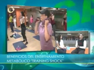 "Training Shock", ideal para mantener la vitalidad y energía del cuerpo