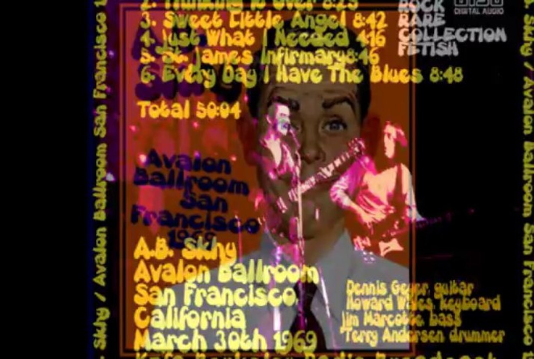 AB Skhy "Every Day I Have The Blues"1969 Live Avalon Ballroom US Psych Blues Rock