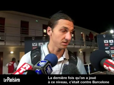Ibrahimovic : « C'est notre meilleur match depuis longtemps »