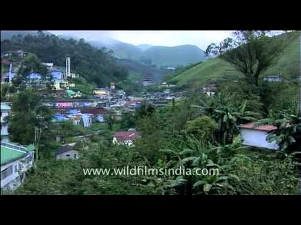 Munnar - a hill station on the Western Ghats of Kerala