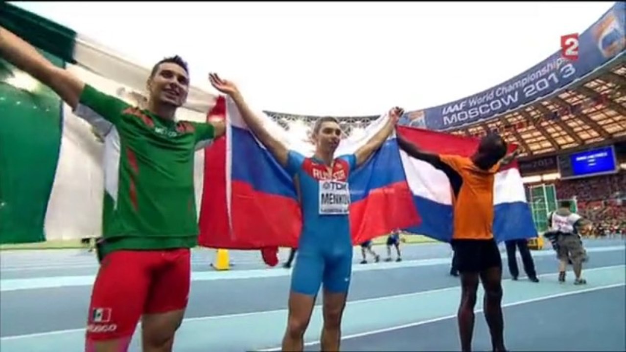 Finale saut en longueur (H) - ChM athlétisme 2013