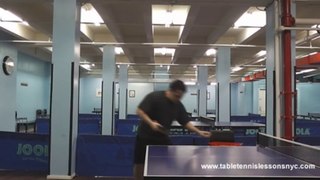 Table Tennis coaching forehand  breakdown