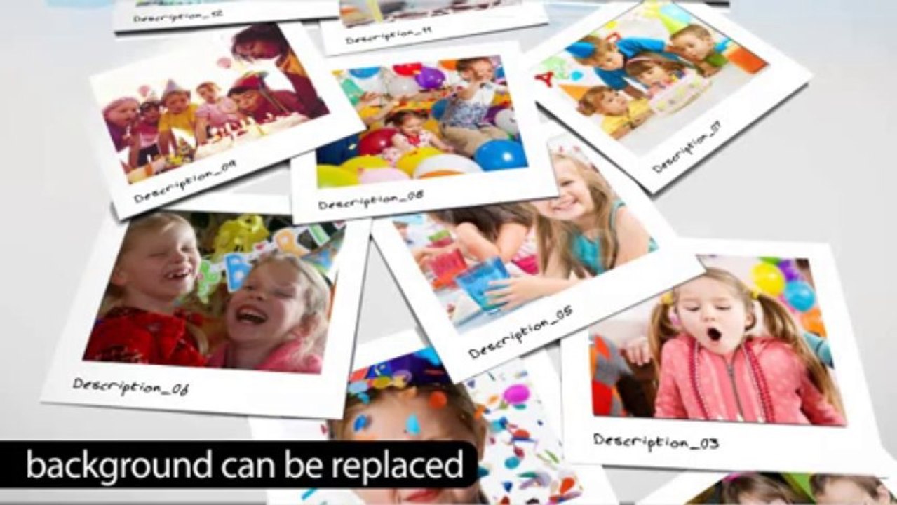 Instant Photos - After Effects Template
