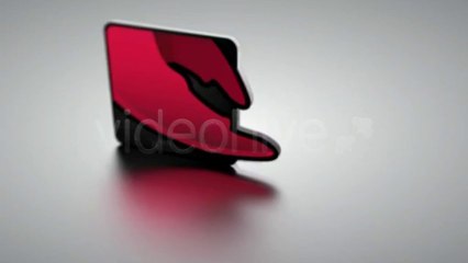 3D Logo With Reflective Ground - After Effects Template