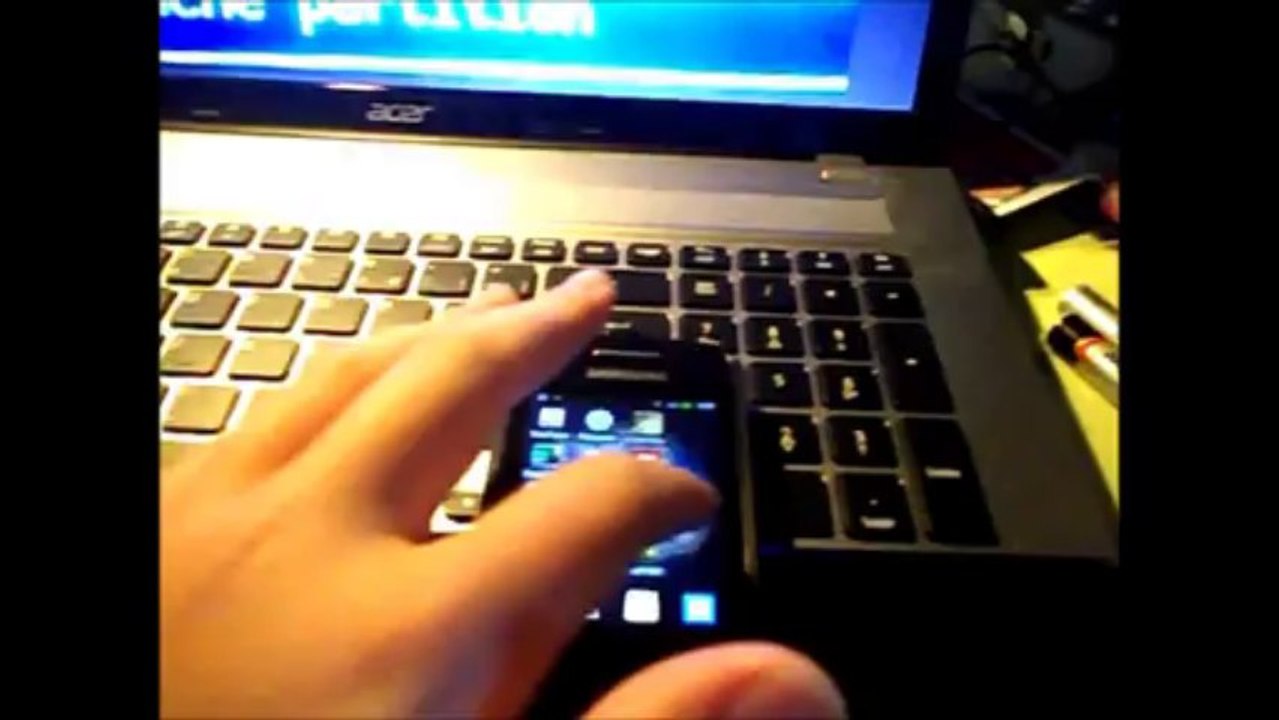 Comment rebootée un samsung galxy y.