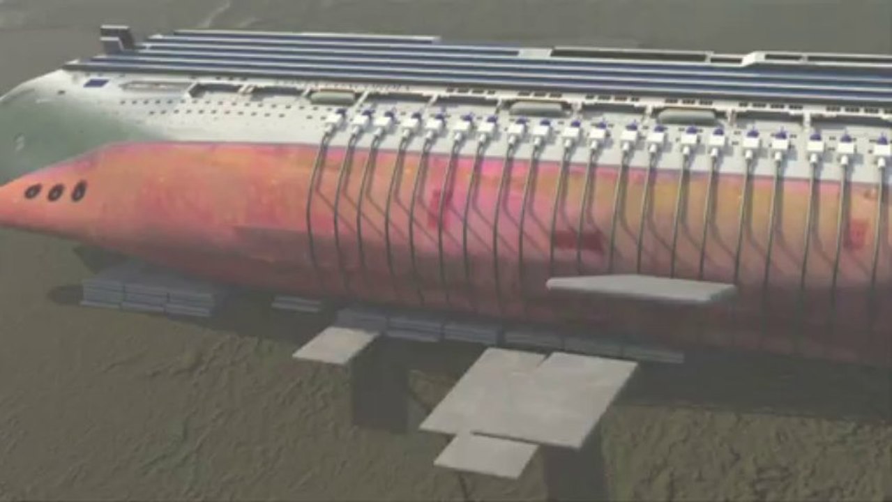 Bergung der 'Costa Concordia' (Videografik)