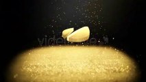 Gold particles Reveal - After Effects Template