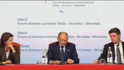 Roma - Sponde. Foro di dialogo e cooperazione Italia, Croazia, Slovenia (12.09.13)