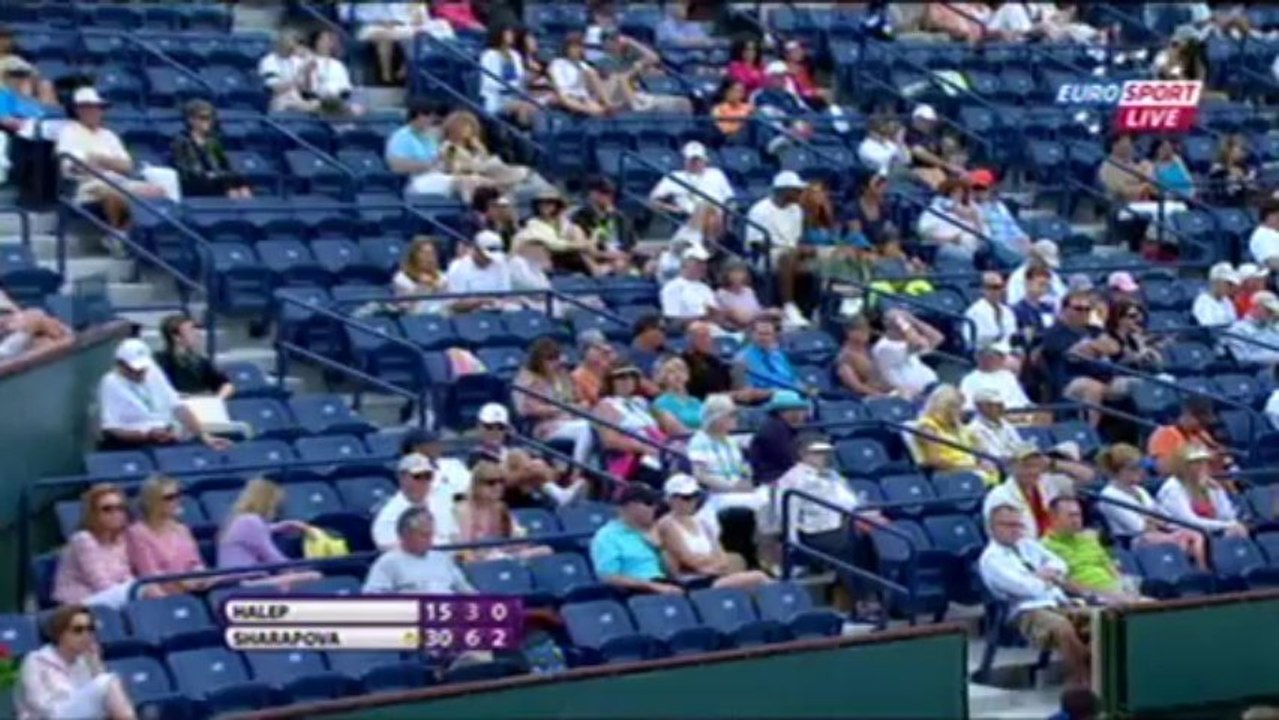 Simona Halep - Maria Sharapova (Indian Wells 2012) Part 2
