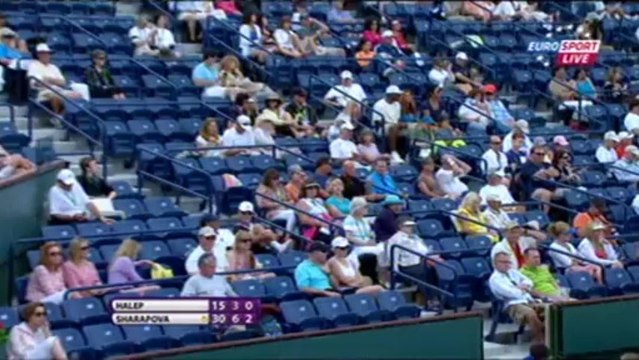 Simona Halep - Maria Sharapova (Indian Wells 2012) Part 2
