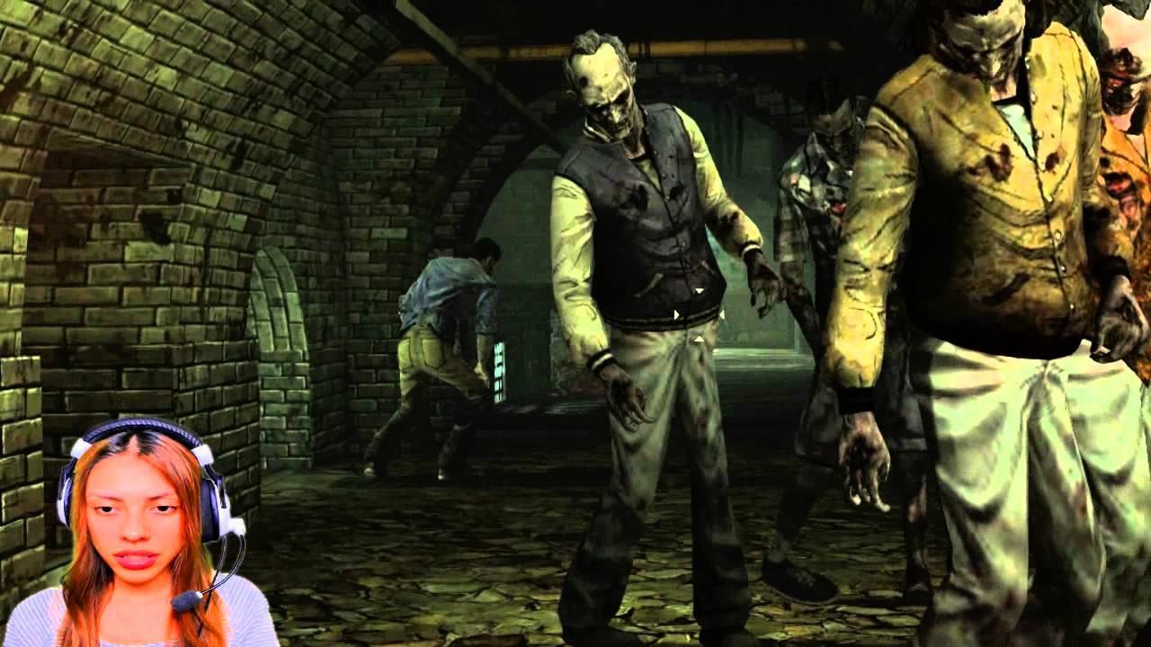 The Walking Dead Ep. 26 Rude Scary Lady! Girl Power :D (Ep. 4)