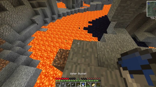 Minecraft Family Ep. 160 Lava Everywhere! Family Power :D